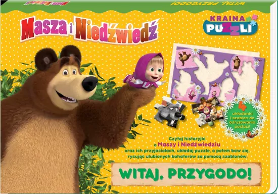 Masza i niedźwiedź. Kraina puzzli cz. 1 Witaj, przygodo!