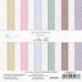 Zestaw papierów polka dots 15,2x15,2cm 24 kartki - tantis.pl