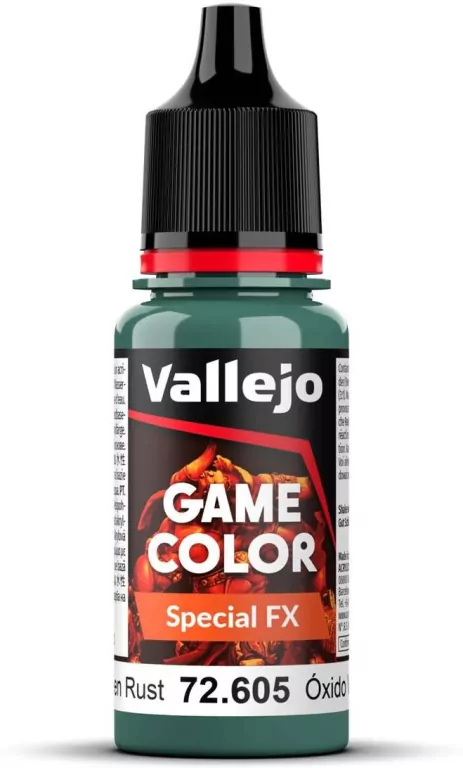 Vallejo: 72.605 - Game Color - Special FX - Green Rust (18 ml) - tantis.pl