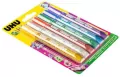 Klej z brokatem 6x10 ml Glitter Glue Original - tantis.pl