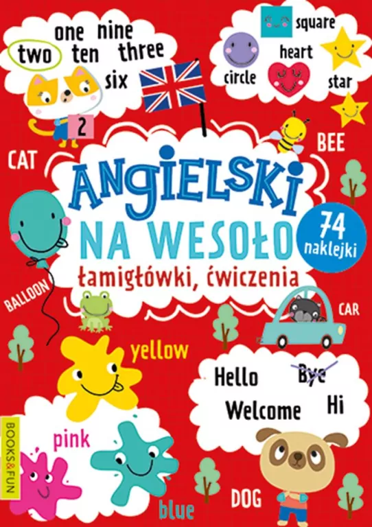 Angielski na wesoło. Łamigłówki, ćwiczenia - tantis.pl