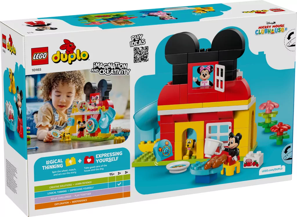 LEGO® Klub Myszki Miki z Minnie i Pluto 10465 - tantis.pl