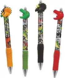 Colorino, Długopis wymazywalny automatyczny - Dinosaurs, 1 szt. (80495PTR)