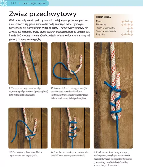 Biblia węzłów. 200 najbardziej przydatnych żeglarskich węzłów wyd. 4 - tantis.pl