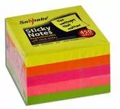 Karteczki samoprzylepne. 50x50 neon - tantis.pl