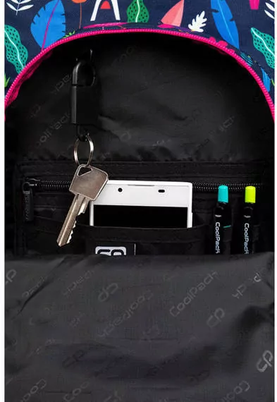 Plecak 1-komorowy Coolpack Cross Black Collection - tantis.pl