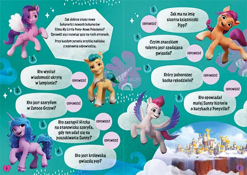 My Little Pony. Zabawy i zadania z naklejkami - tantis.pl