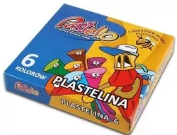 Plastelina 6 kolorów