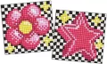 Diamentowa mozaika na magnes - LOL Kwiat 9x9cm - tantis.pl