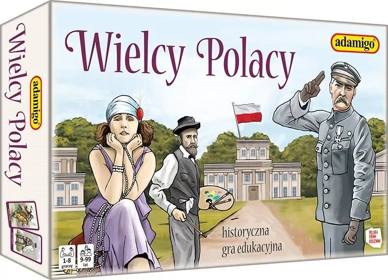 Wielcy Polacy. Historyczna gra edukacyjna - tantis.pl