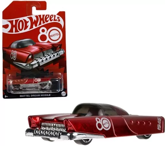 Hot Wheels 80-lecie Dream Mobile Samochodzik - tantis.pl