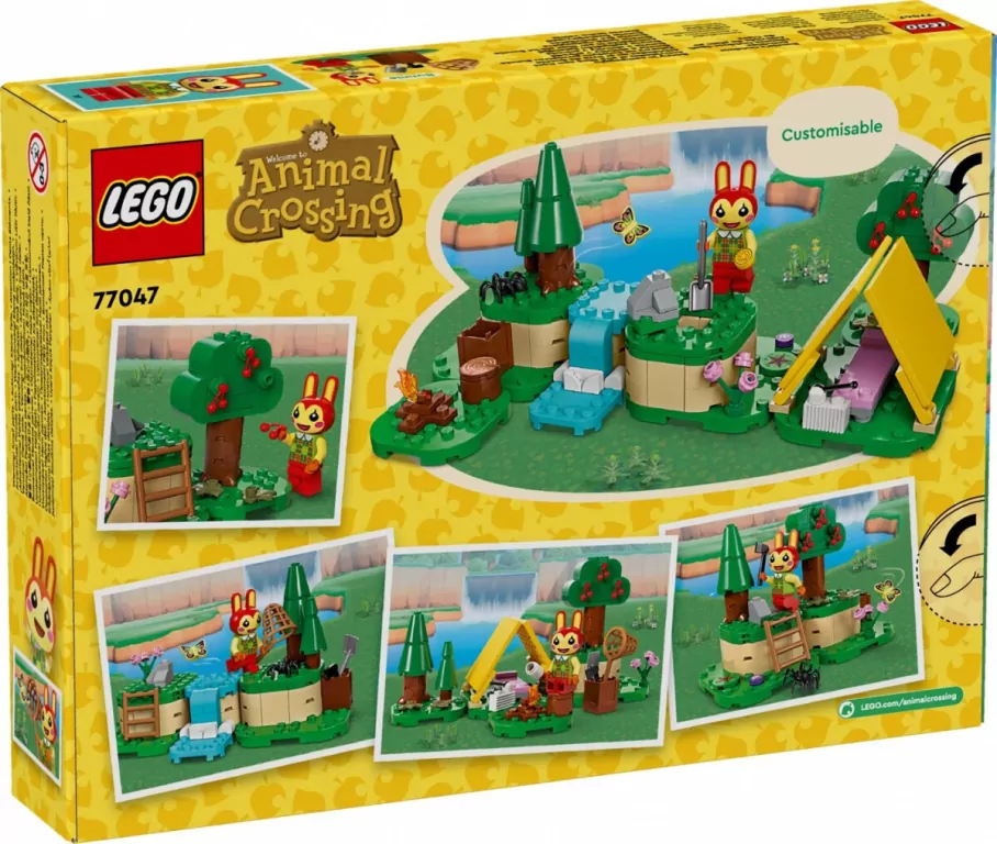 LEGO® Animal Crossing. Zabawy na świeżym powietrzu Bunnie 77047 - tantis.pl