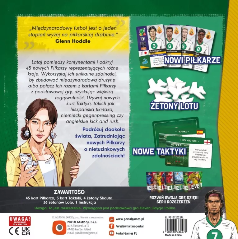 Eleven: Międzynarodowe gwiazdy PORTAL - tantis.pl