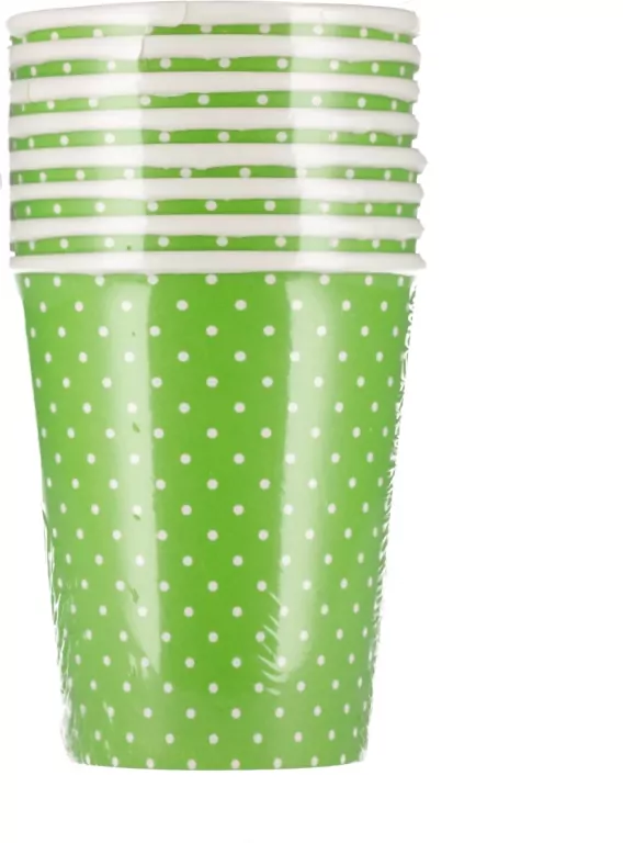 KUBEK PAP 250ML ZIEL KROPKI 036803 PM OPFOL - tantis.pl