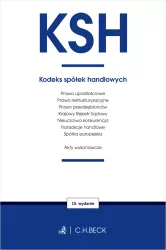 KSH. Kodeks spółek handlowych... w.15