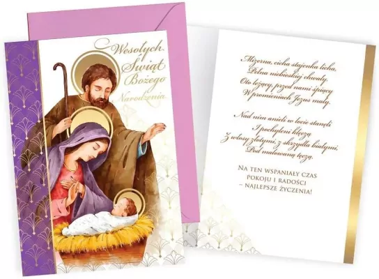 Karnet. Boże Narodzenie. Kukartka