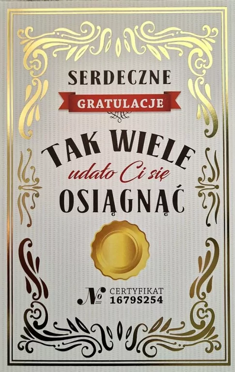 Karnet Serdeczne Gratulacje - tantis.pl