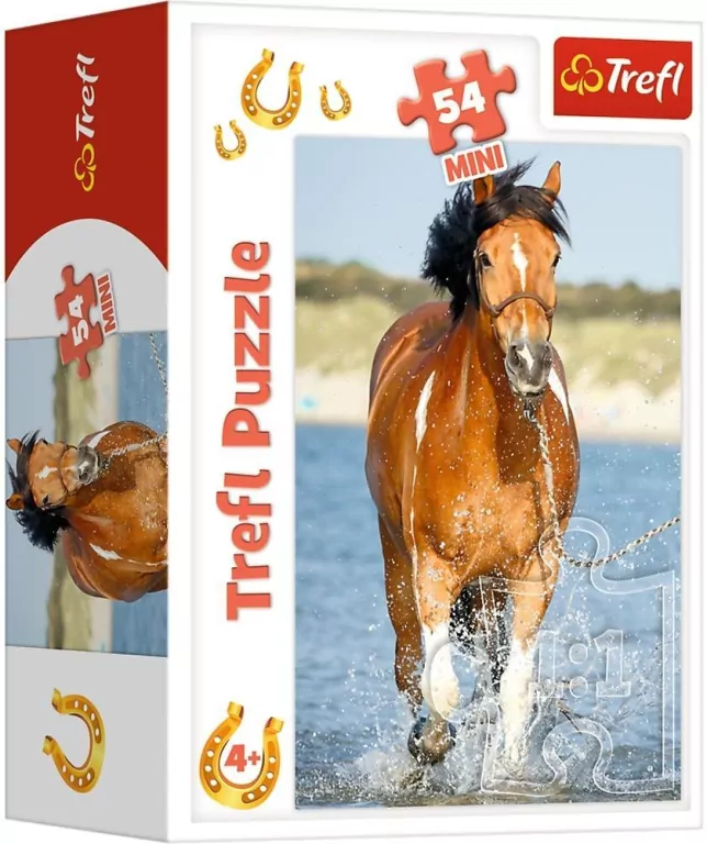Puzzle 54 mini. Świat koni - tantis.pl