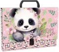 Teczka twarda z rączką Panda 10 DERFORM - tantis.pl