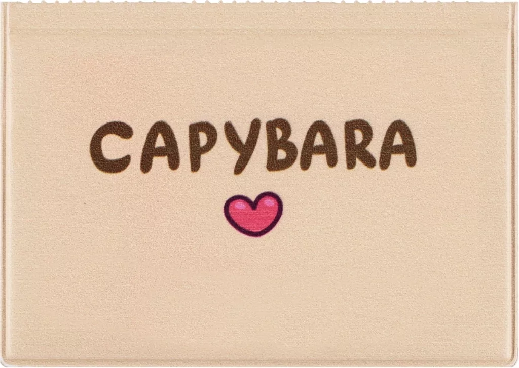 OKLADKA NA DOKUM UCZNIA NOWE KAPIBARA1 KM PLASTI - tantis.pl