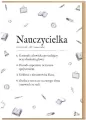Karnet okolicznościowy Nauczycielka - tantis.pl