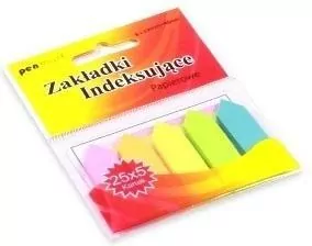 Zakładki indeksujące 12x45mm. Papierowe - tantis.pl