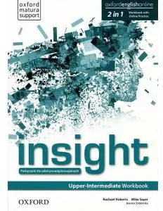 Insight. Upper-Intermediate Workbook with Online Practice (Ćwiczenia). Język angielski - tantis.pl