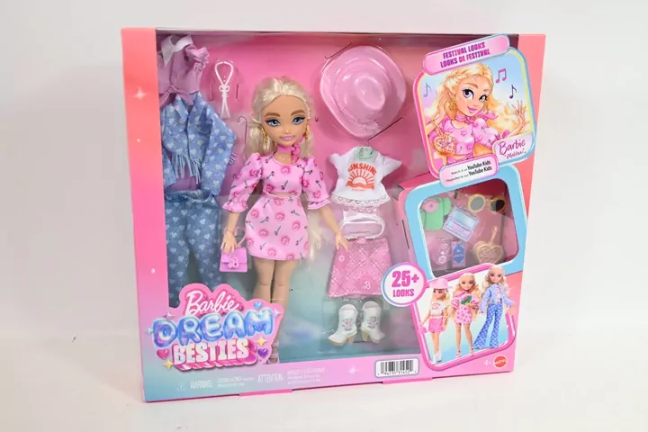 Barbie Dream Besties Malibu Festiwalowe stylizacje - tantis.pl