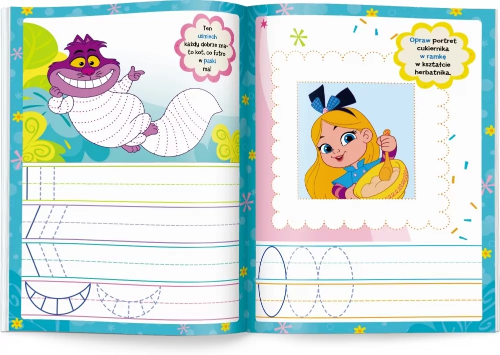 Czarodziejska cukiernia Alicji. Rysujemy szlaczki - tantis.pl