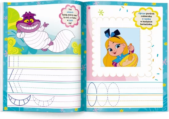 Czarodziejska cukiernia Alicji. Rysujemy szlaczki