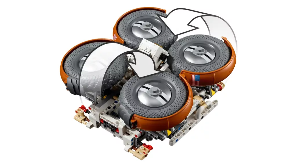 LEGO® Technic. NASA Apollo — pojazd LRV 42182 - tantis.pl