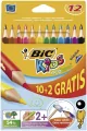Kredki Eco Evolution Triangle 10+2 kolory - tantis.pl