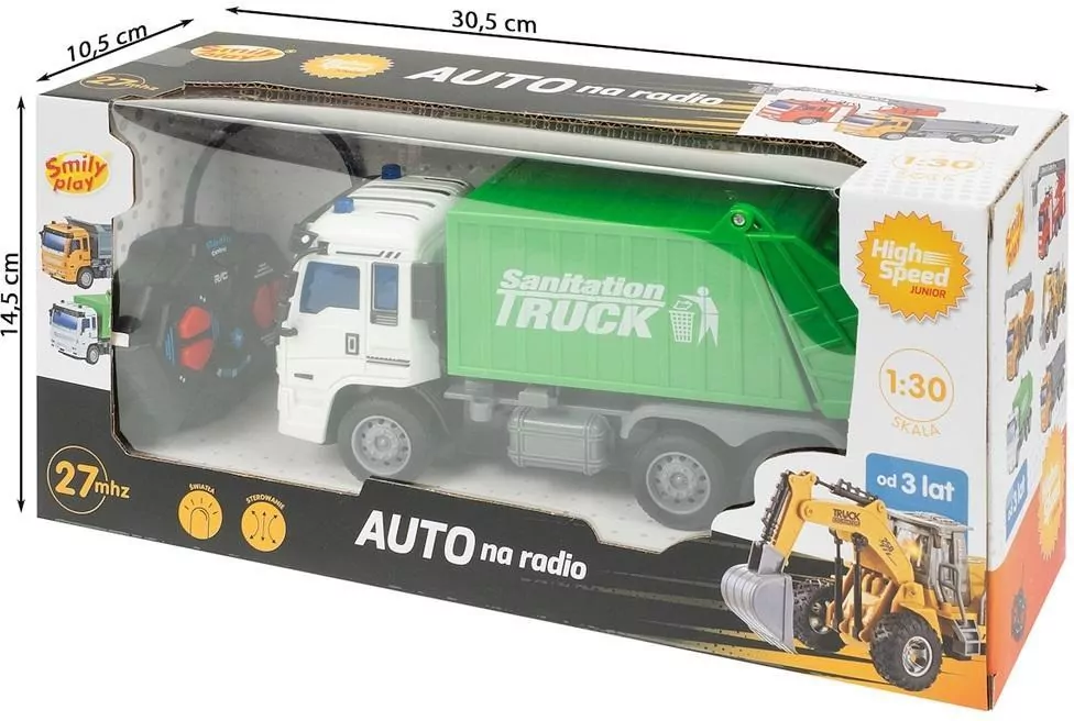 Śmieciarka R/C - tantis.pl