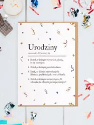 Karnet Urodziny - Definicja