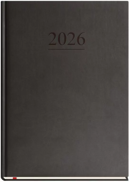 Terminarz 2026 B5 tygodniowy klasyczny czarny - tantis.pl
