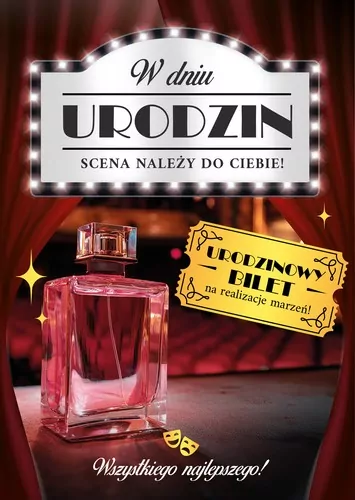 Karnet Urodziny - tantis.pl