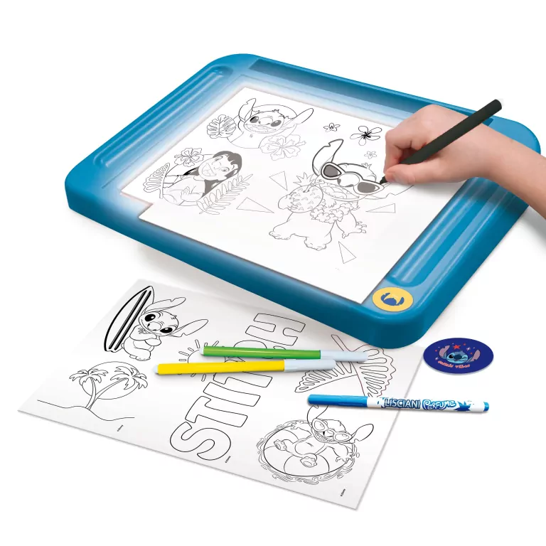 Stitch Szkoła rysowania z tablicą LED - tantis.pl