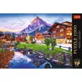 Puzzle 1000. Alpejskie miasteczko Szwajcaria. 10854 - tantis.pl