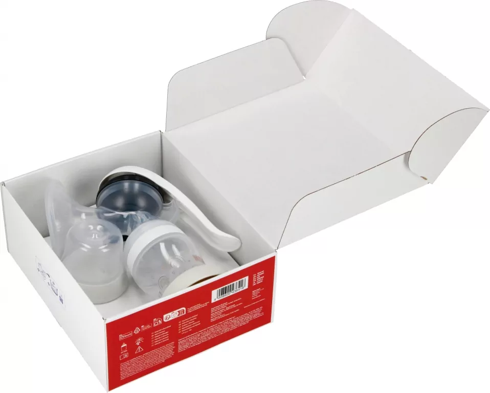 NUK. Laktator ręczny z butelką 150 ml - tantis.pl