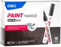 Marker olejowy 2mm czarny  DELI - tantis.pl