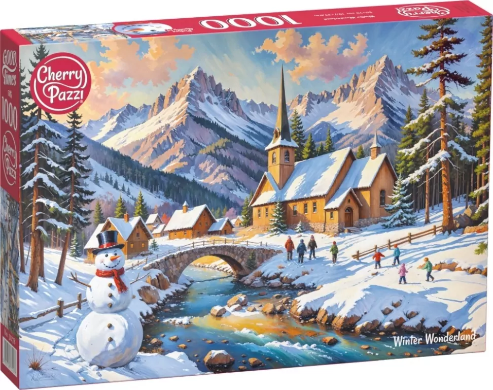Puzzle 1000 CherryPazzi Winter Wonderland 31278 zima - tantis.pl