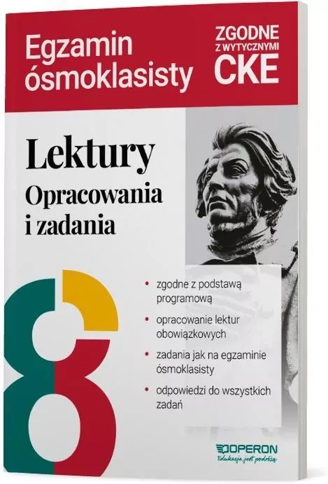 Lektury na egzaminie ósmoklasisty. Opracowania... - tantis.pl