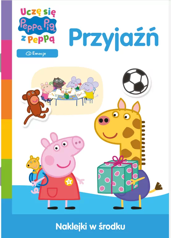 Peppa pig. Uczę się z Peppą. Przyjaźń - tantis.pl