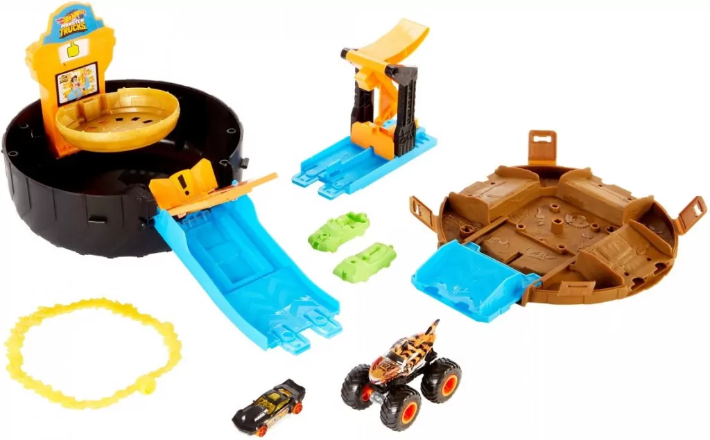 Hot Wheels. Monster Truck, opona Kaskaderska Arena - tantis.pl