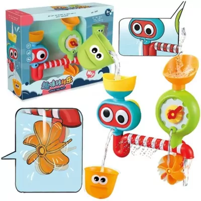 Wesoły Kranik z kubeczkami do kąpieli