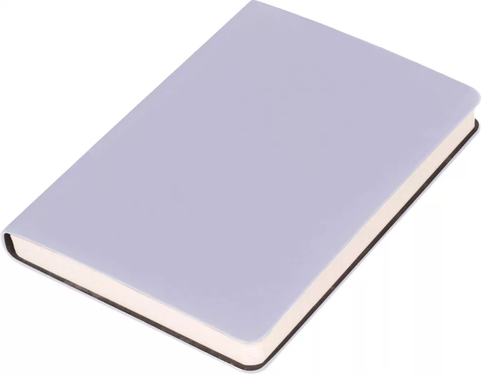 Notes A6 z długopisem liliowy w pudełku - tantis.pl