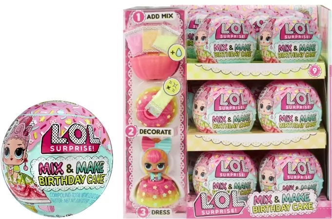 LOL Surprise Mix & Make Birthday Cake - tantis.pl