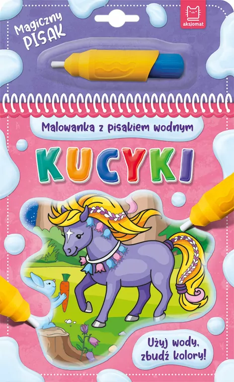 Malowanka z pisakiem wodnym. Kucyki - tantis.pl
