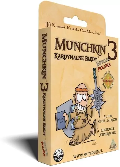 Munchkin 3 - Kardynalne Błędy - tantis.pl