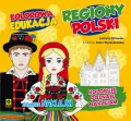 Regiony Polski. Kolorowa edukacja z naklejkami - tantis.pl